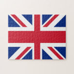 Union Jack - Flag of the United Kingdom Jigsaw Puzzle<br><div class="desc">Flag of the United Kingdom.  United Kingdom of Great Britain and Northern Ireland uses as its national flag the royal banner known as the Union Jack or Union Flag (despite popular belief,  both terms are technically correct).</div>