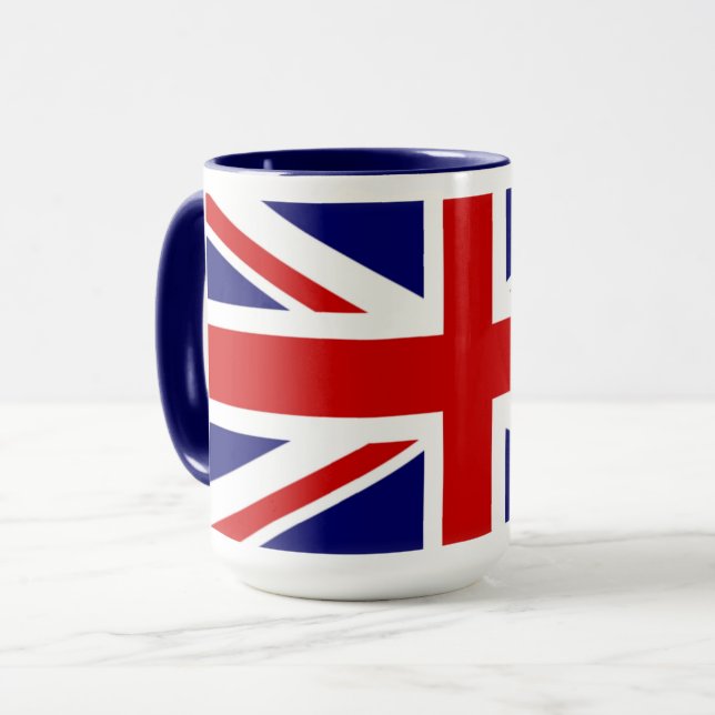 Union Jack Flag of the United Kingdom Mug (Front Left)
