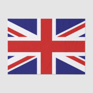 Union Jack Flag of the United Kingdom Tissue Paper