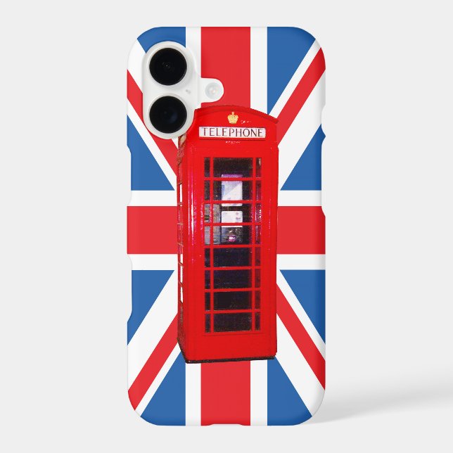 Union Jack/Flag & Phone Box Design (Back)