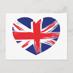 Union Jack Flag Postcard