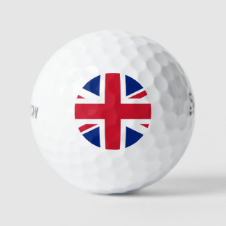 Union Jack Flag ssf gbcnt Golf Balls