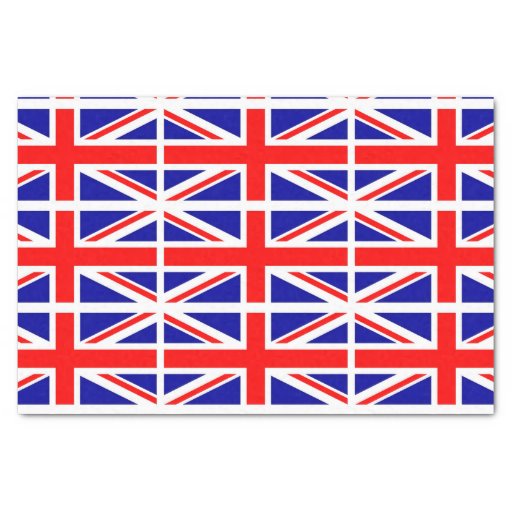 Image of Union Jack flag Tissue Paper