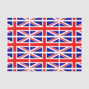 Union Jack flag Tissue Paper