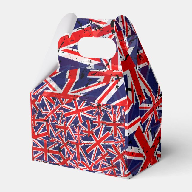Union Jack Flag | UK Flag | British Flag |   Favour Box (Front Side)