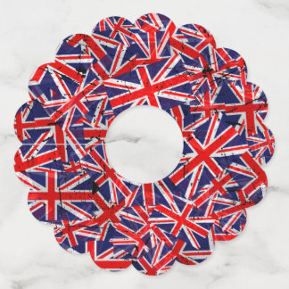 Union Jack Flag | UK Flag | British Flag | Wine Glass Tag