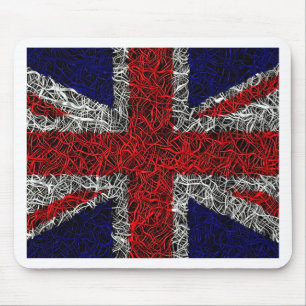 Union jack flag uk patriotic mouse mat