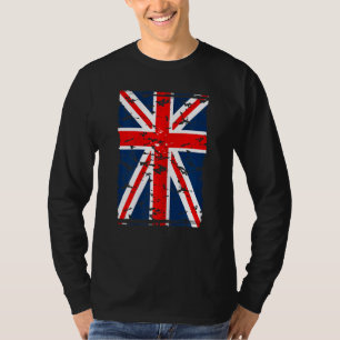 Union Jack Flag Uk United Kingdom Great Britain B T-Shirt