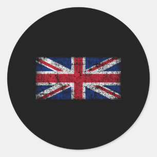 Union Jack Flag Union Jack Classic Round Sticker