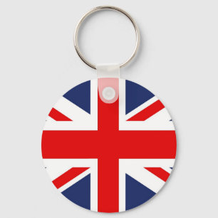 Union Jack Flag-United Kingdom Key Ring