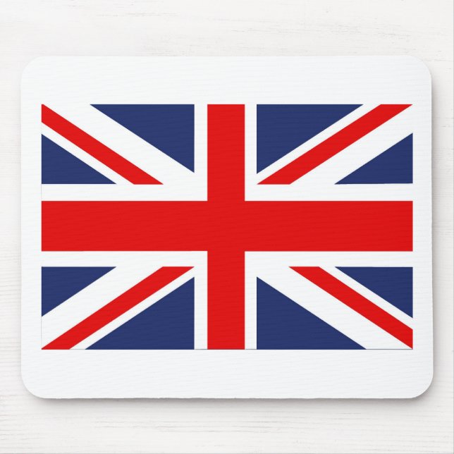 Union Jack Flag-United Kingdom Mouse Mat (Front)