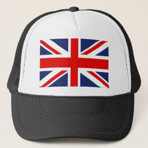 Union Jack Flag-United Kingdom Trucker Hat