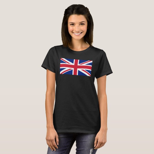 Union Jack Flag wccn T-Shirt (Front Full)