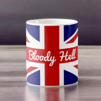 Union Jack Flag with Funny Quote