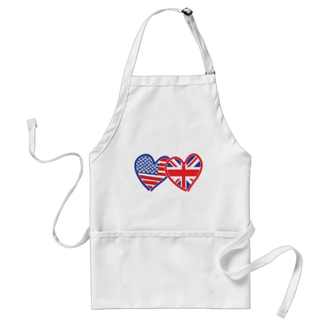 Union Jack Flat USA Flag Standard Apron (Front)