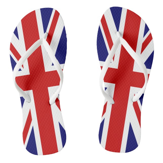 Union Jack Flip Flops (Footbed)