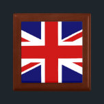 Union Jack Gift Box<br><div class="desc">Simple and clean British Flag Union Jack.</div>