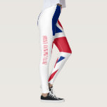 Union Jack Great Britain Personalise Leggings<br><div class="desc">Union Jack Great Britain Personalise</div>