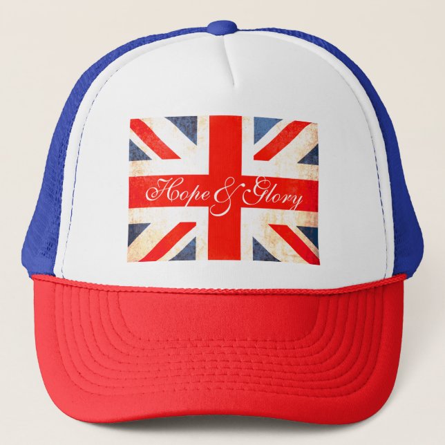 Union jack hope & glory hat (Front)