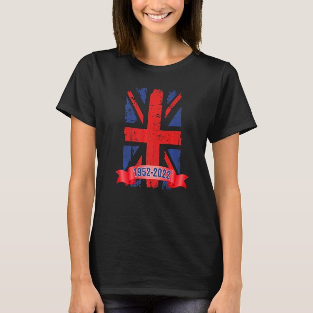 Union Jack Idea For Women For The Platinum Jubilee T-Shirt (Front)