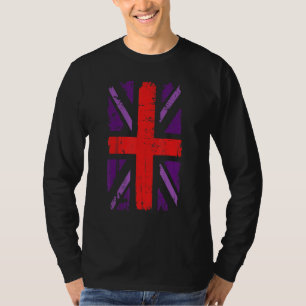 Union Jack Idea Kids For United Kingdom & Platinum T-Shirt
