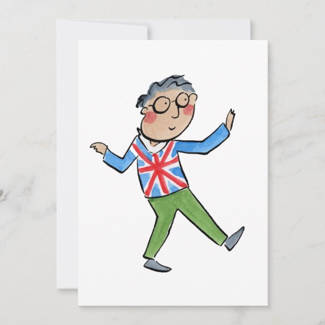 Union Jack Invitation (Front)