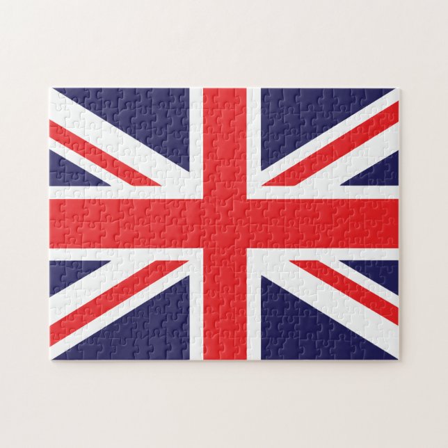 Union Jack Jigsaw Puzzle (Horizontal)