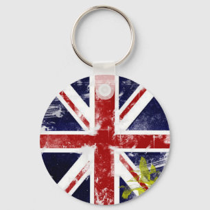 Union Jack Key Ring