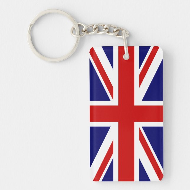 Union Jack Key Ring (Front)