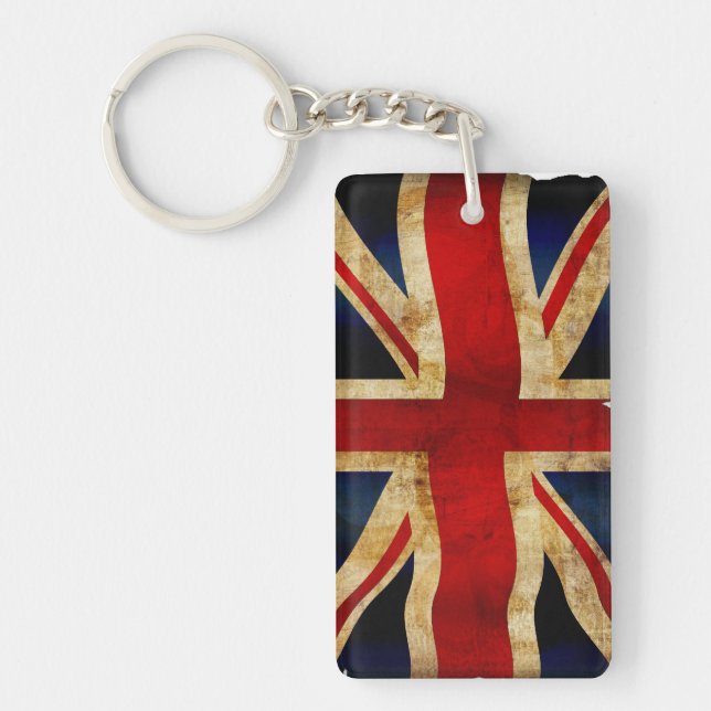Union Jack Key Ring (Front)