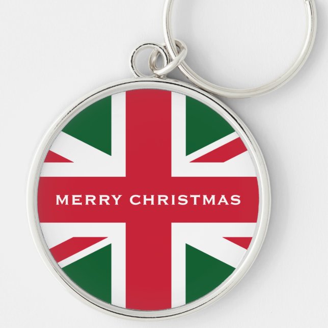 Union Jack Key Ring (Front)