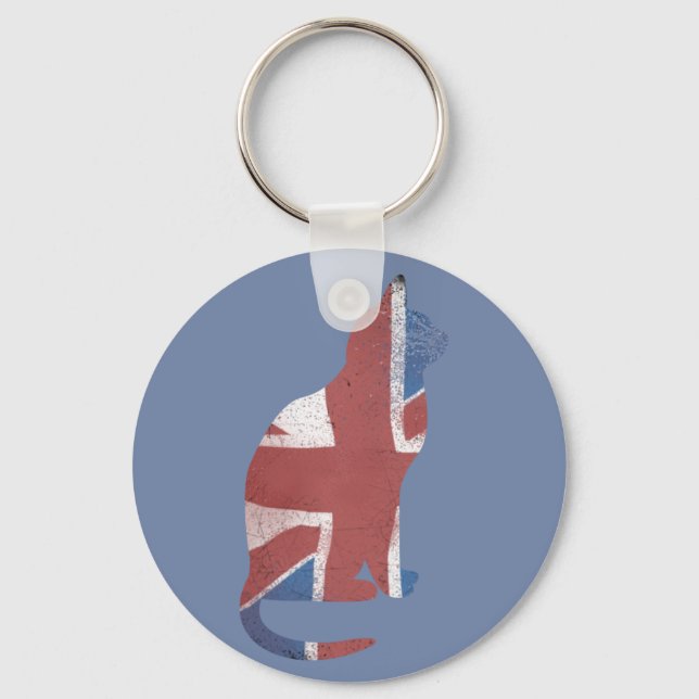 Union Jack Key Ring (Front)