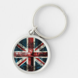 Union Jack Keychain