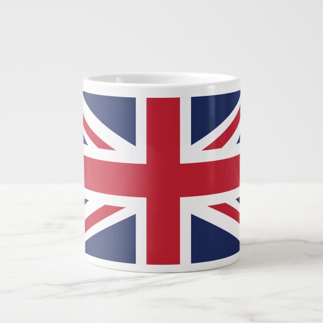 Union Jack Large Coffee Mug (Front)