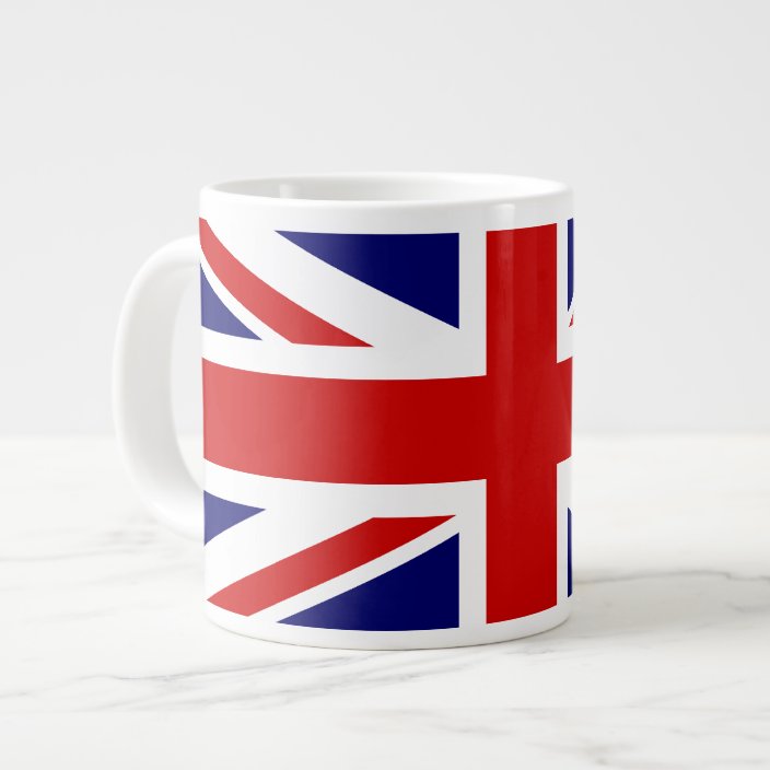 Union Jack Large Coffee Mug Zazzle.co.uk