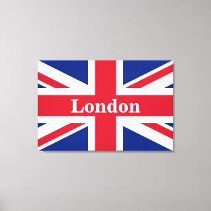 Union Jack London ~ British Flag Canvas Print