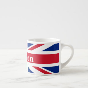 Union Jack London ~ British Flag Espresso Cup