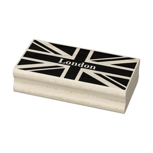 Union Jack London ~ British Flag Rubber Stamp (Stamp)