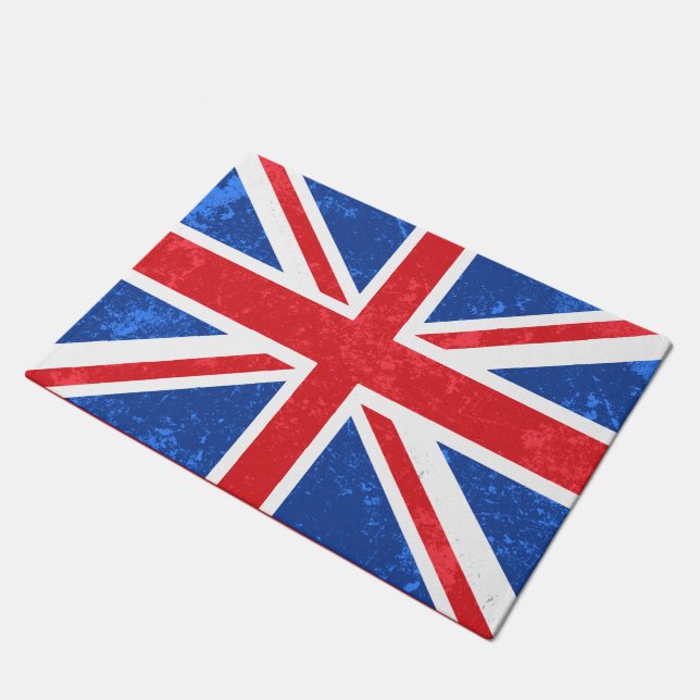Union Jack, London Flag Doormat (Angled)