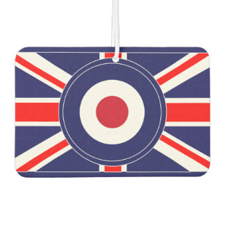 Union Jack Mods England Target Car Air Freshener