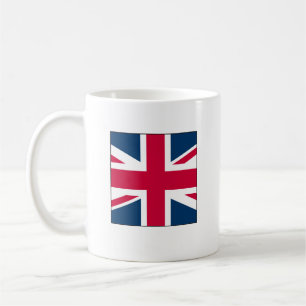 Union Jack Mug Small Square Design