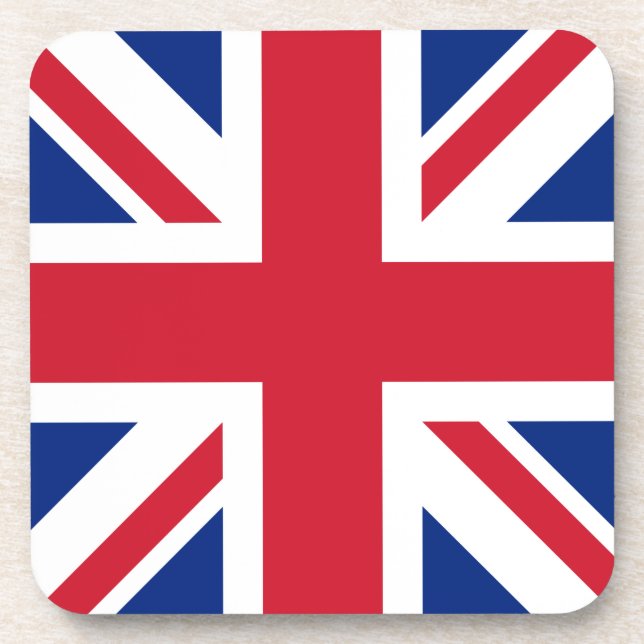 Union Jack National Flag of United Kingdom England Coaster (Front)