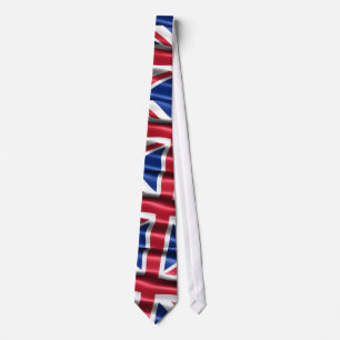 Union Jack neck tie