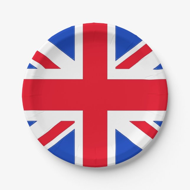 Union Jack Party Plates (Front)