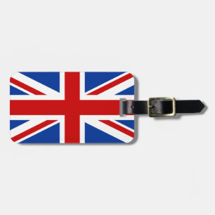 Union Jack Personalised Luggage Tag