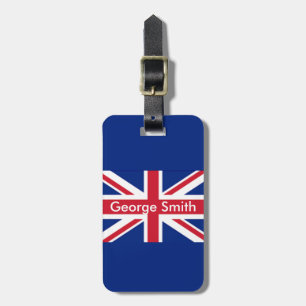 Union JacK Personnalised Luggage Tag