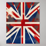 Union Jack , Pop Art Style Poster<br><div class="desc">Union Jack ,  Pop Art Style</div>
