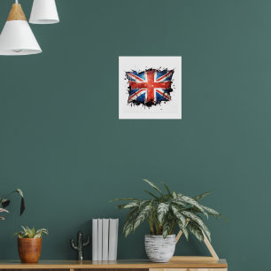 Union jack poster