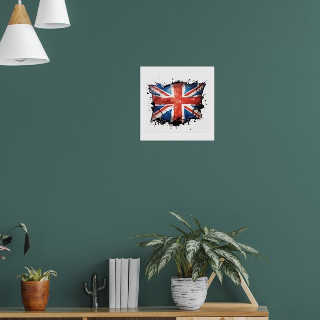 Union jack poster (Living Room 1)