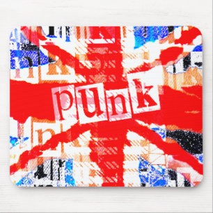 Union Jack Punk Mouse Mat